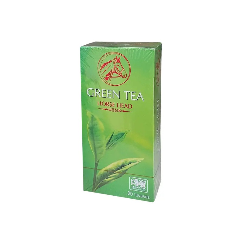 Horse Head Green Tea Mint  20 Bags 40g | Horse Head In Lebanon