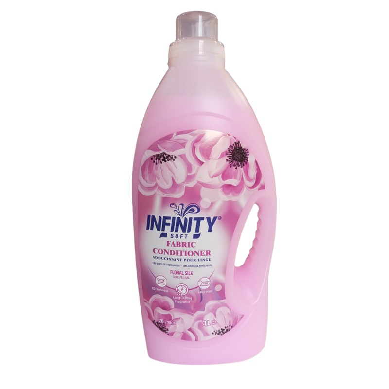 Infinity Fabric Conditioner Pink Floral Silk 3L | Infinity In lebanon