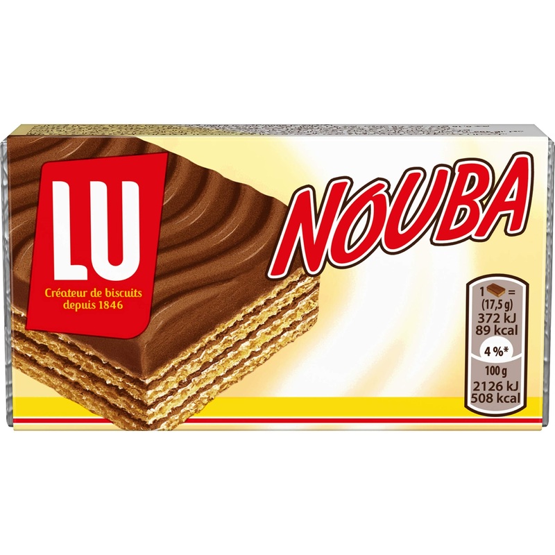 Lu Nouba Wafer Chocolate Bar 17.5g | Lu Nouba In Lebanon