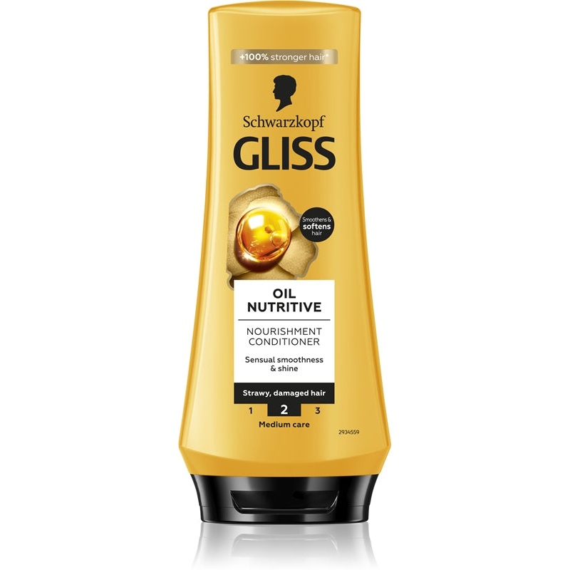 Schwarzkopf Gliss Oil Nutritive Nourishment Conditioner 200ml | Schwarzkopf In Lebanon