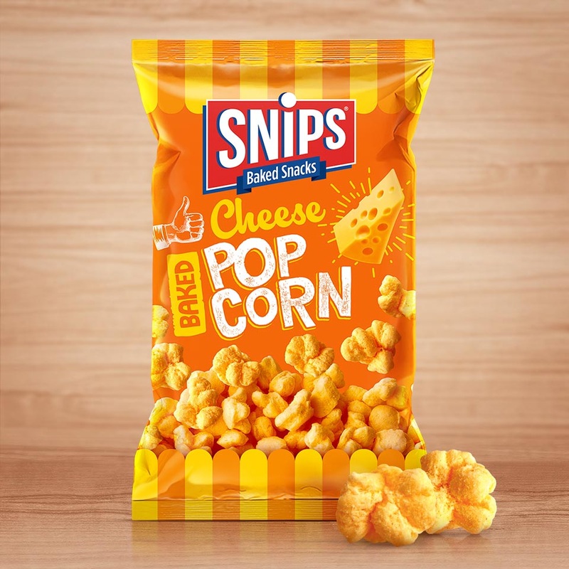 Snips Baked Cheese Pop Corn  200g  | Snips In Lebanon