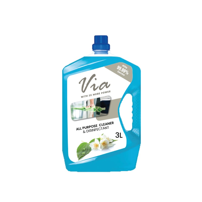 Via All Purpose Cleaner & Sanitizer Jasmine 3L