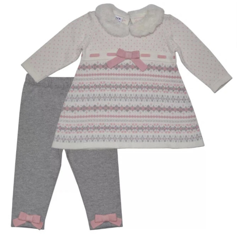 Blueberi Boulevard Baby Girl’s Multicolor Dress Set |Blueberi Boulevard In Lebanon