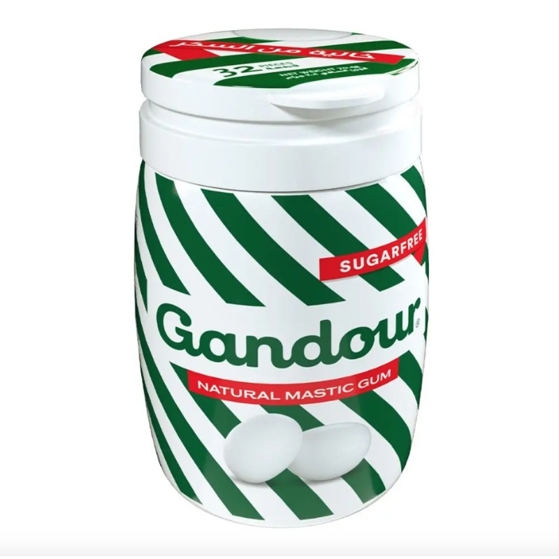 Gandour Natural Mastic Gum Sugar Free 70.4g | Gandour In Lebanon