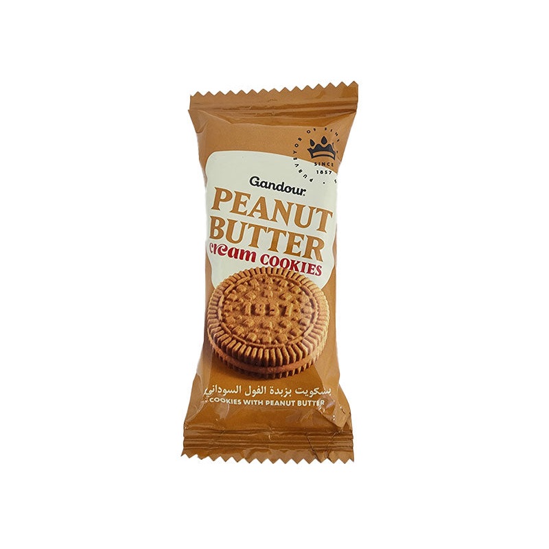 Gandour Peanut Butter Cream Cookies 38g | Gandour In Lebanon