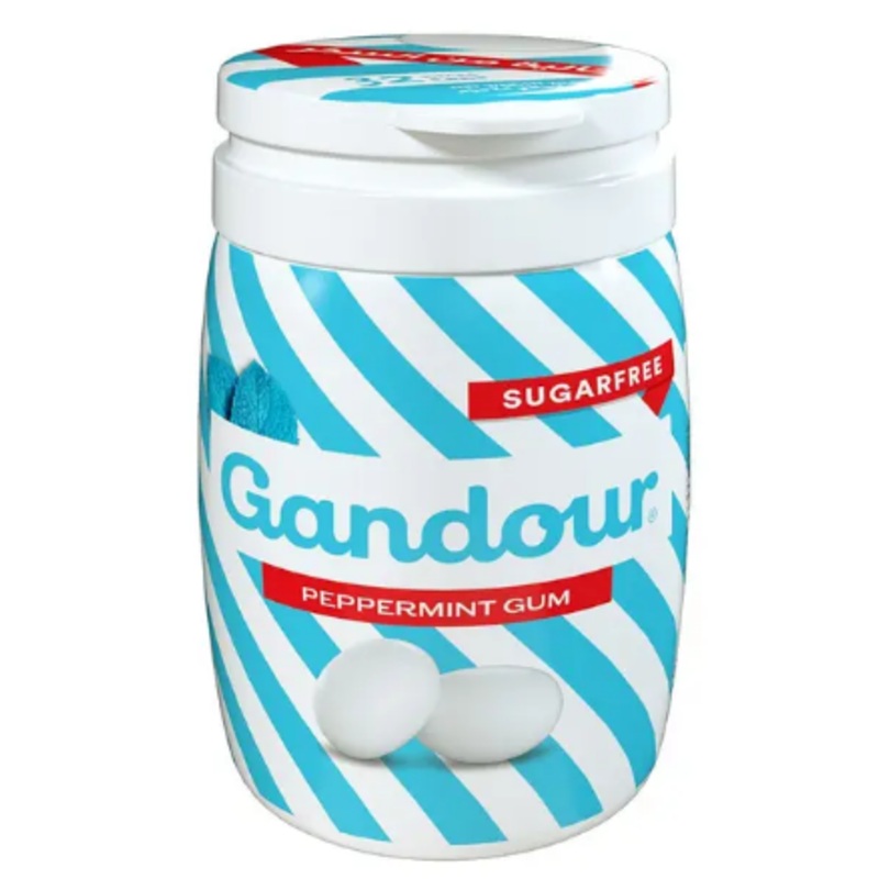 Gandour Peppermint Gum Sugar Free 70.4g | Gandour In Lebanon