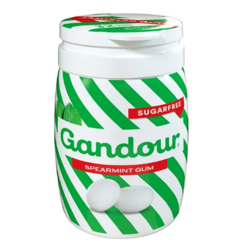 Gandour Spearmint Gum Sugar Free 70.4g | Gandour In Lebanon