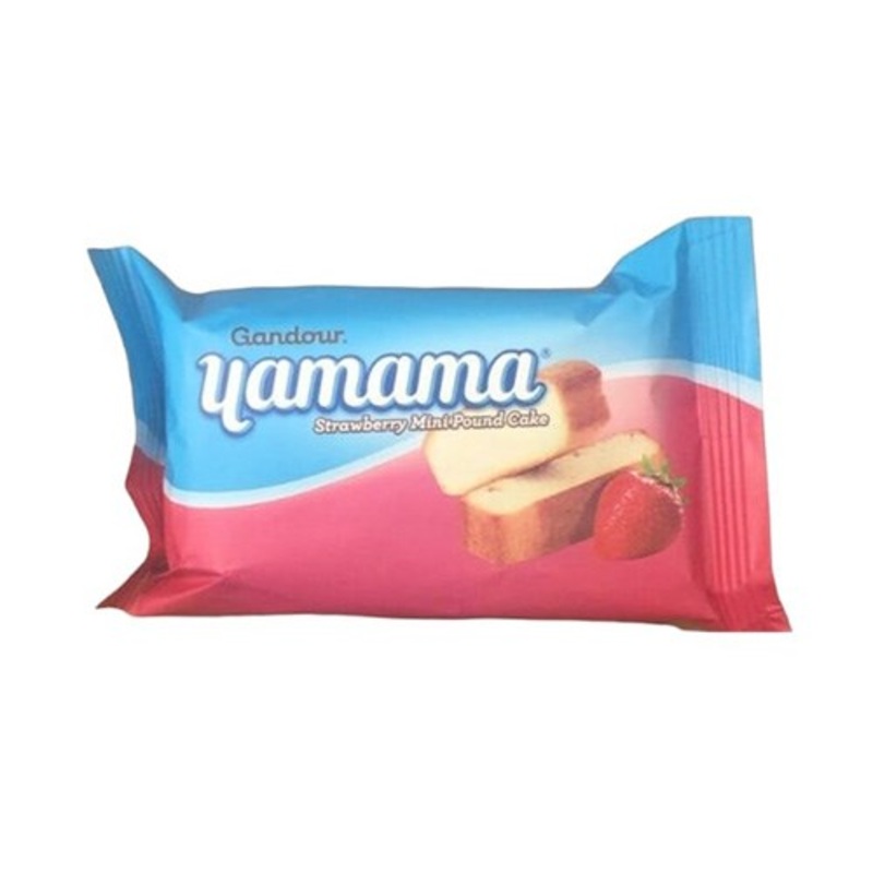 Gandour Yamama Strawberry Mini Pound Cake 40g | Gandour In Lebanon