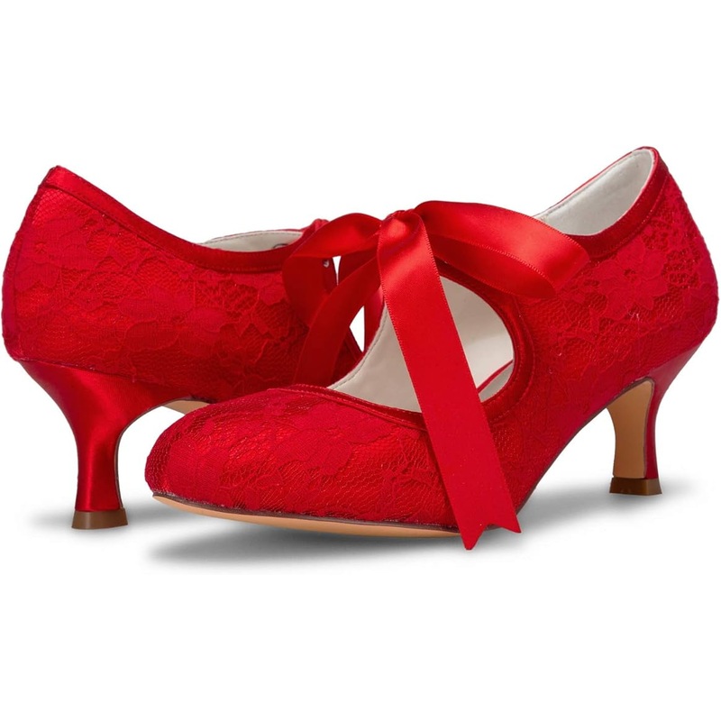 JiaJia Women’s Red Heels | JiaJia In Lebanon