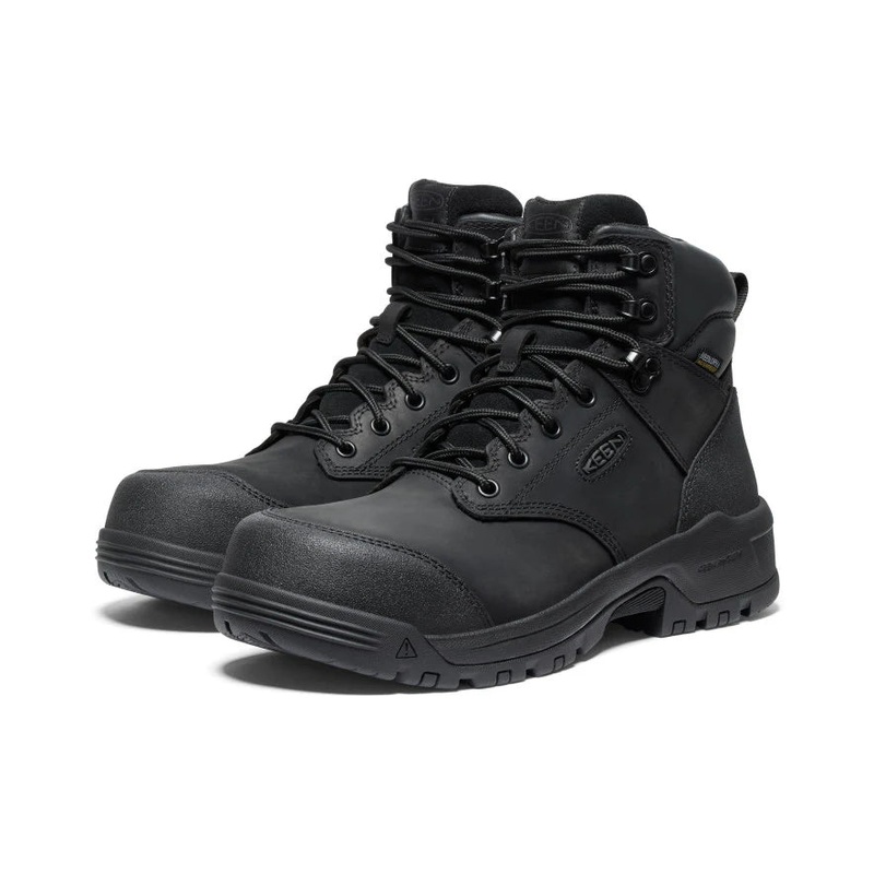 Keen Men’s Black Evanston 6 Waterproof Boot | Keen In Lebanon