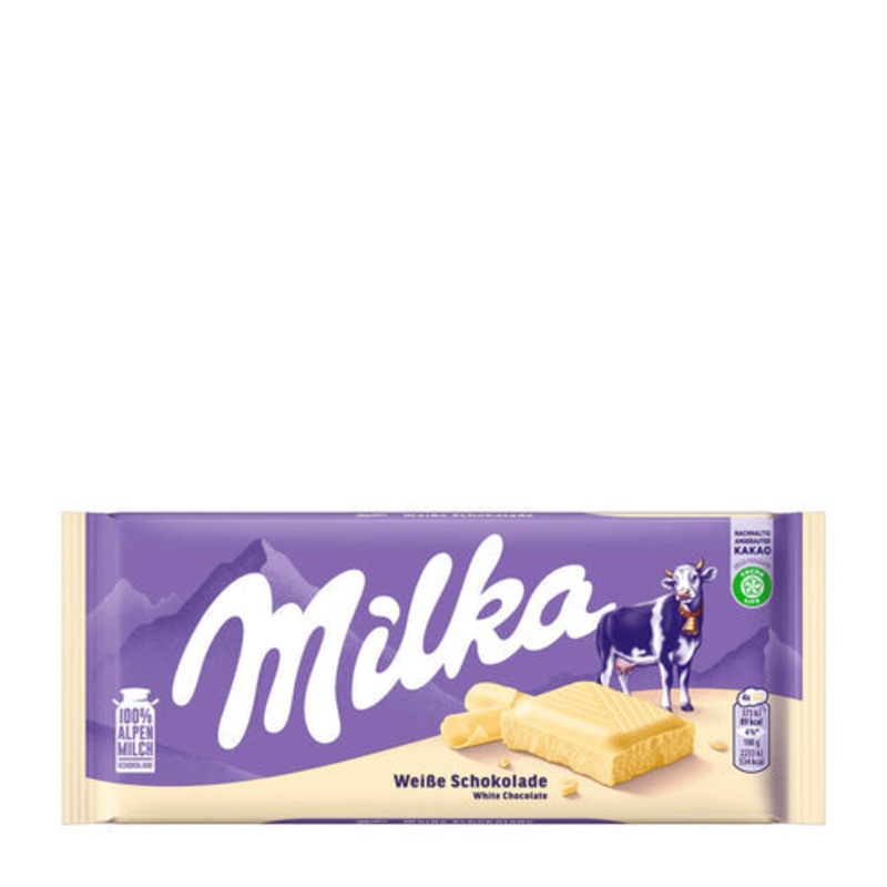 Milka White Chocolate Bar 90g | Milka In Lebanon