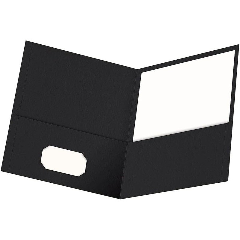 Oxford Black Twin-Pocket Folders | Oxford In Lebanon