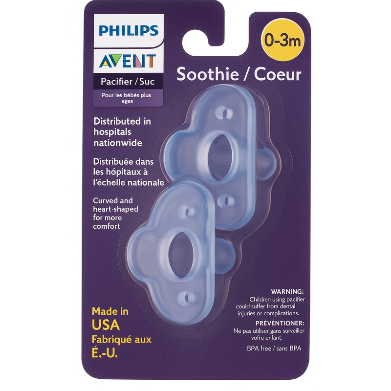 Philips Avent Soothie 0-3 Months Orthodontic Baby Pacifiers | Philips In Lebanon