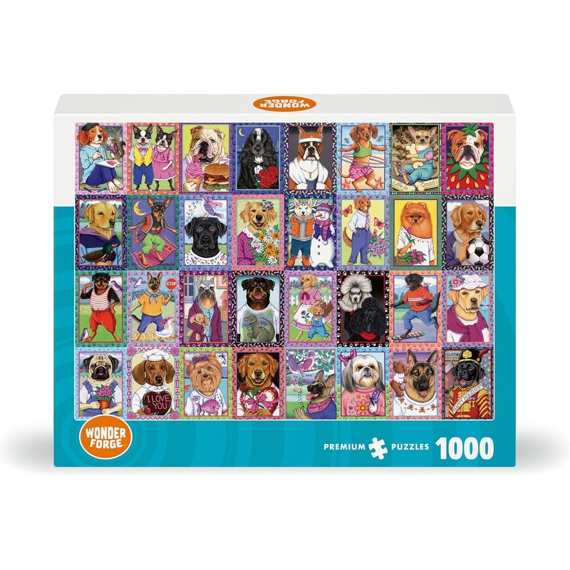 Wonder Forge Dandy Dogs 1000 Piece Jigsaw Puzzle | Wonder Forge In Lebanon