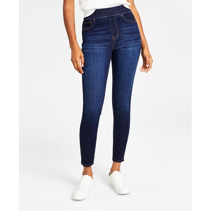 Celebrity Pink Women’s Navy Curvy Pull-On Skinny Jeans | Celebrity Pink In Lebanon