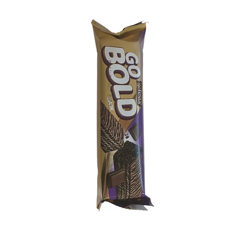 Go Festa Go Bold Dark Chocolate Coated Wafer Filled With Dark Cream 50g | Go Festa In Lebanon