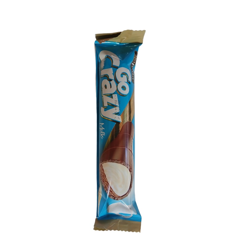 Go Festa Go Crazy Milk Chocolate Filled With Milk Cream & Biscuit 36g | Go Festa In Lebanon