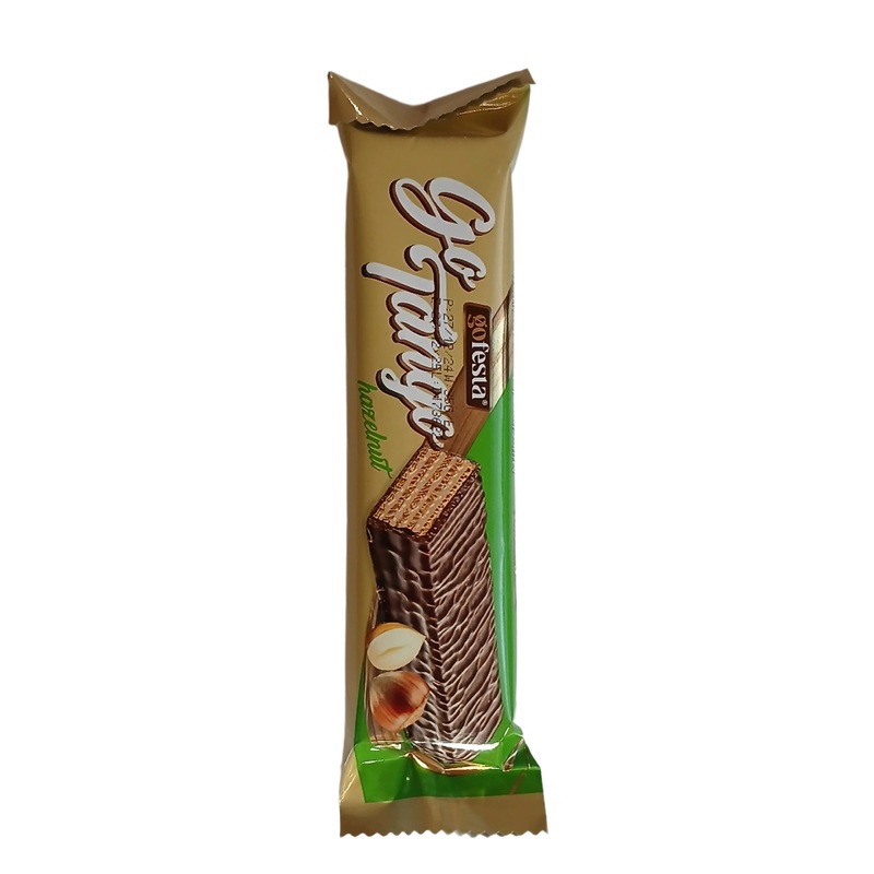 Go Festa Go Tango Hazelnut Milk Chocolate Coated Wafer Filled With Hazelnut Cream 35g | Go Festa In Lebanon