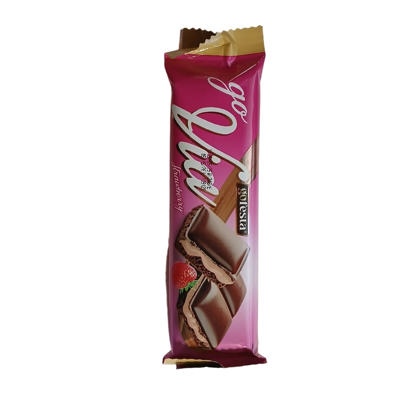 Go Festa Go Via Strawberry Milk Chocolate With Strawberry Cream Bar 34g | Go Festa In Lebanon