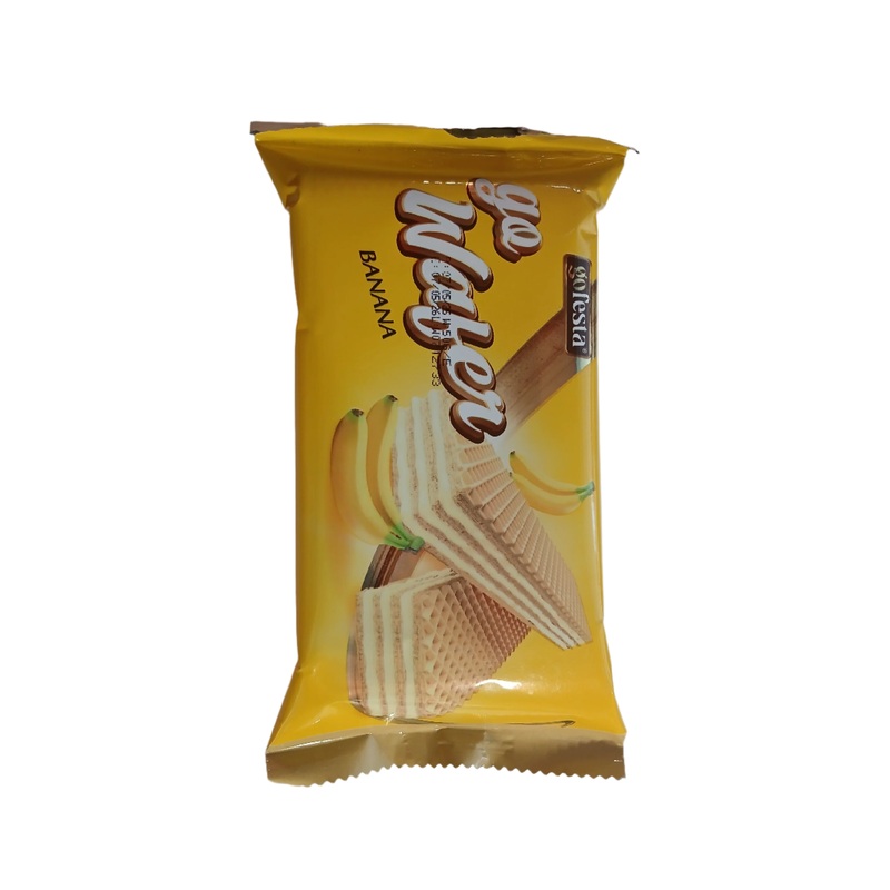Go Festa Go Wafer Banana Wafer Filled With Banana Cream 50g | Go Festa In Lebanon