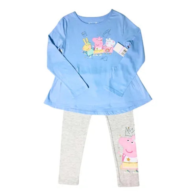 Peppa Pig Girl’s Multicolor 2pcs Peppa Pig Printed Pajama Set |Peppa Pig In Lebanon