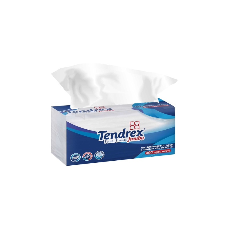 Tendrex Facial Tissue Pack 300 Sheet (-12%) | Tendrex In Lebanon