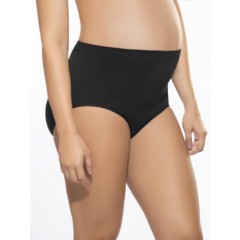 Annette Women’s Black Soft Seamless Support Maternity Panty | Annette In Lebanon