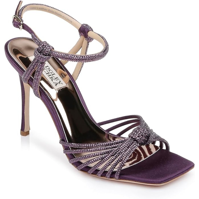 Badgley Mischka Women’s Purple Estella Heeled Sandal | Badgley Mischka in Lebanon