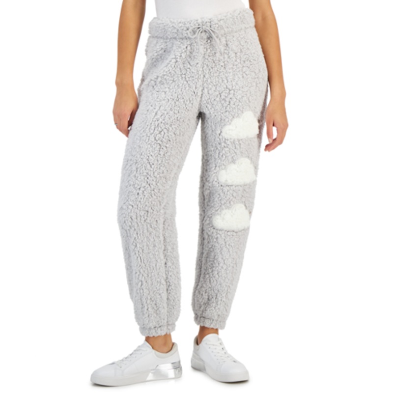 Crave Fame Women’s Gray High-Rise Sherpa Wool Sweatpant | Crave Fame in Lebanon