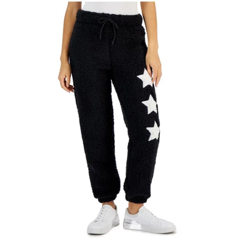 Crave Fame Women’s High-Rise Sherpa Patch Sweatpant | Crave Fame In Lebanon