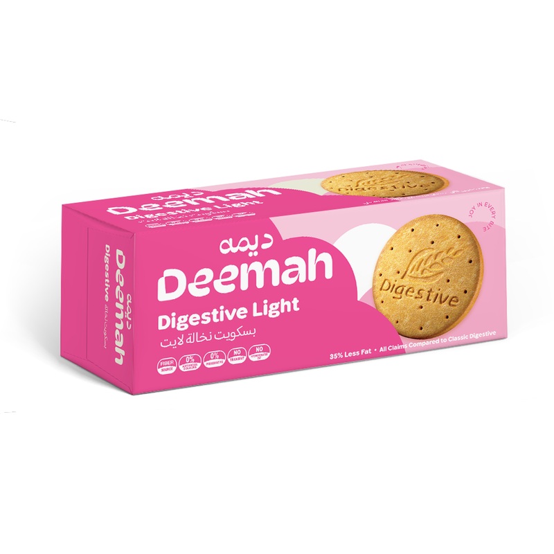 Deemah Digestive Light Biscuits 340g | Deemah In Lebanon