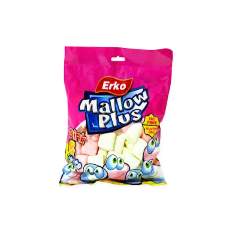 Erko Mallow Plus Pink and White 100g | Erko In Lebanon