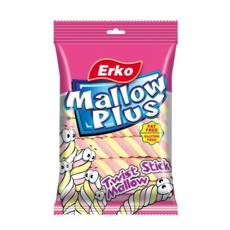 Erko Mallow Plus Twist Stick Mallow 70g | Erko In Lebanon