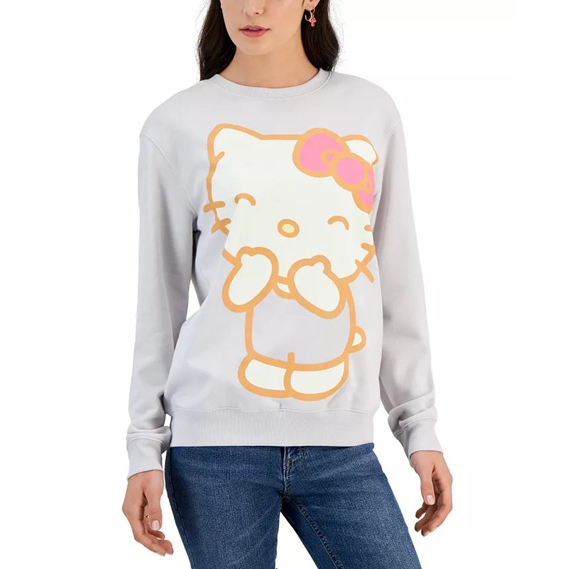 Love Tribe Women’s Hello Kitty Graphic Print Sweatshirt  | Love Tribe In Lebanon