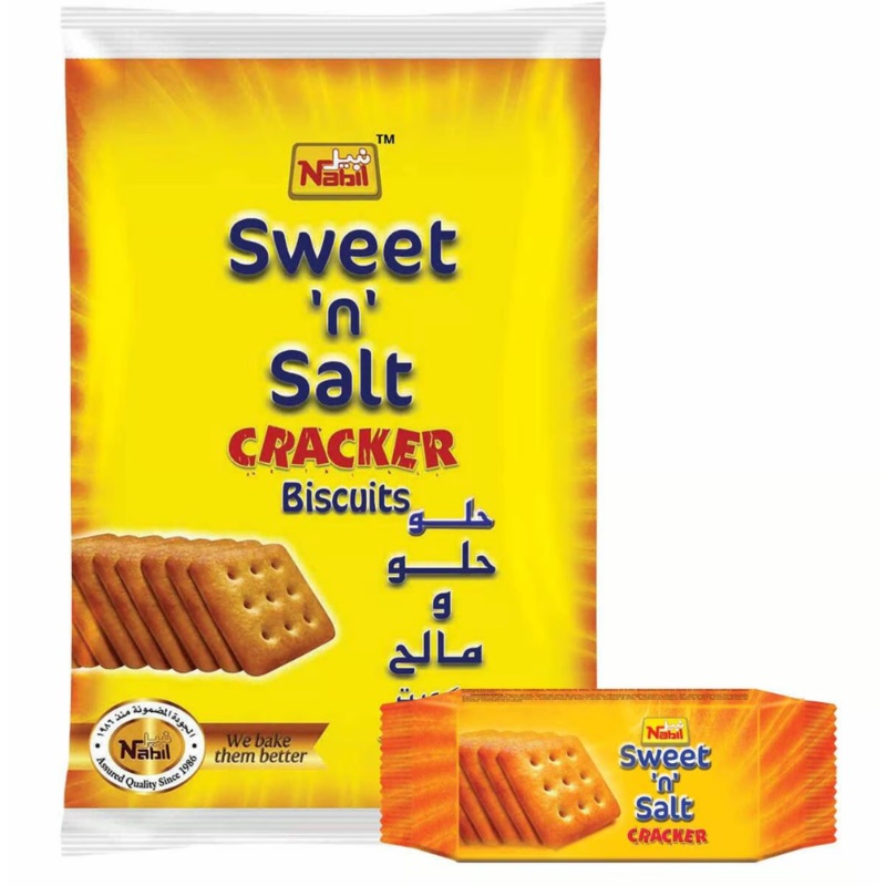 Nabil Sweet ‘n’ Salt Cracker Biscuits (6x60g) | Nabil In Lebanon
