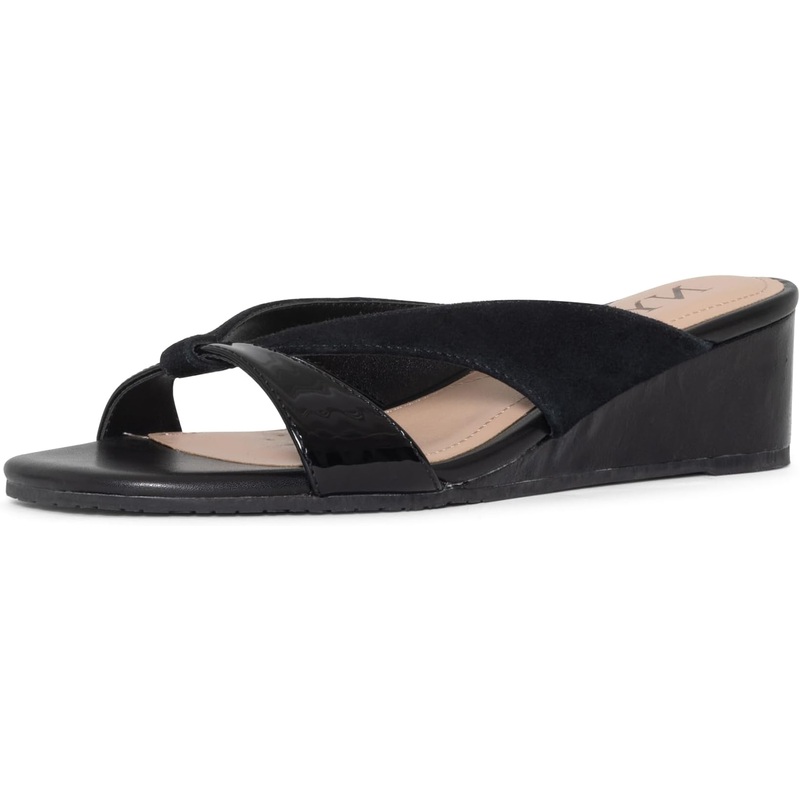 NYDJ Women’s Black Contessa Wedge Slipper | NYDJ in Lebanon