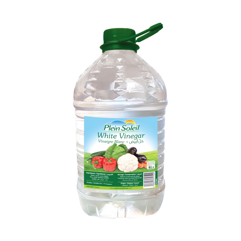 Plein Soleil White Vinegar 4L | Plein Soleil In Lebanon