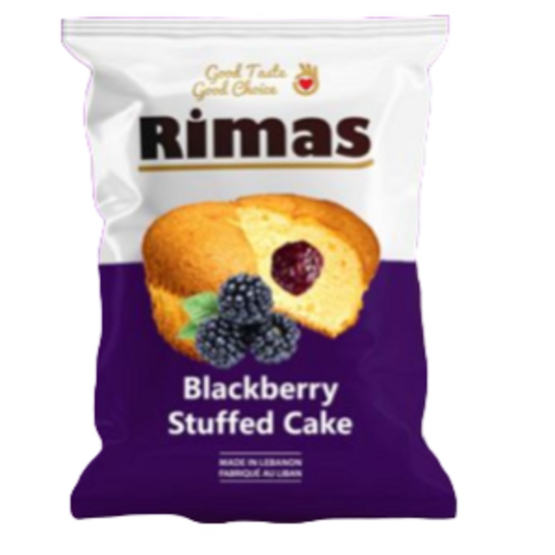 Rimas Blackberry Stuffed Cake 40g | Rimas In Lebanon