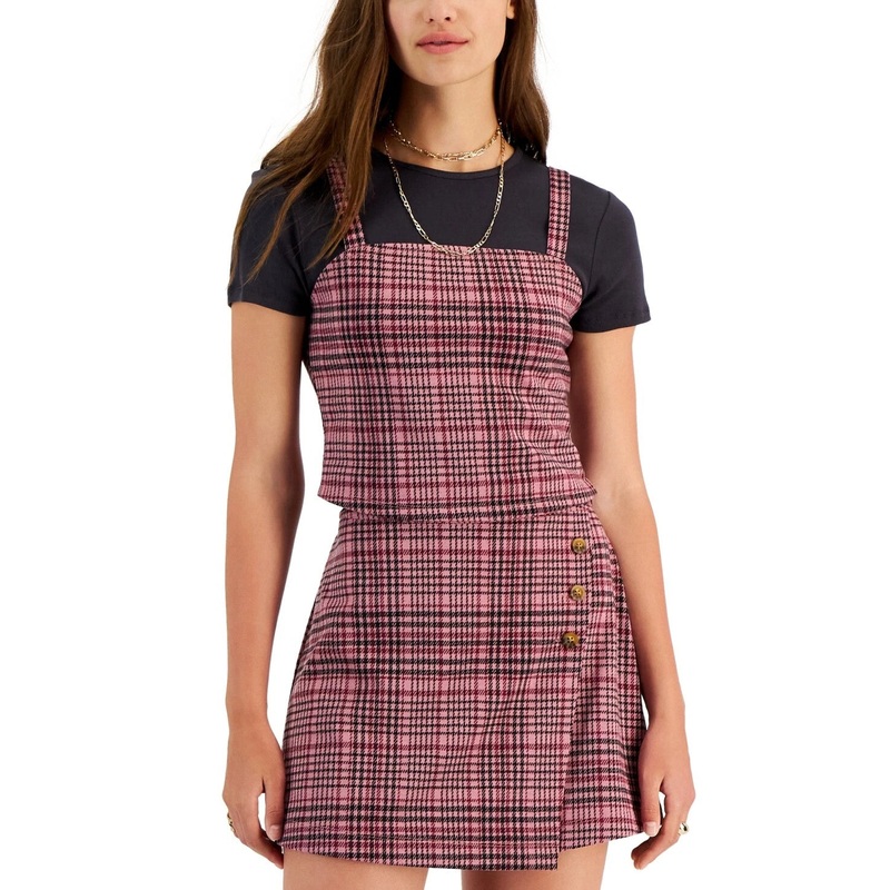 Self Esteem Women’s Pink Printed Layer-Look Top | Self Esteem In Lebanon