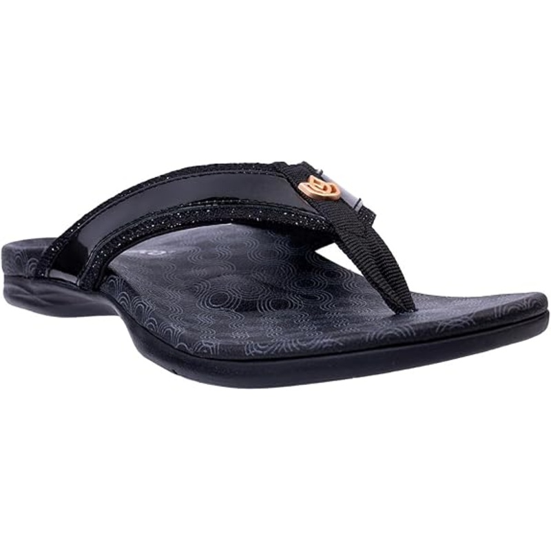 Spenco Women’s Black Cabo Flip-Flop Slipper |Spenco In Lebanon