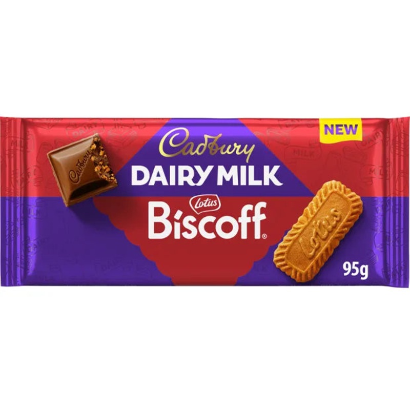 Cadbury Dairy Milk with Lotus Biscoff 95g | Cadbury In Lebanon