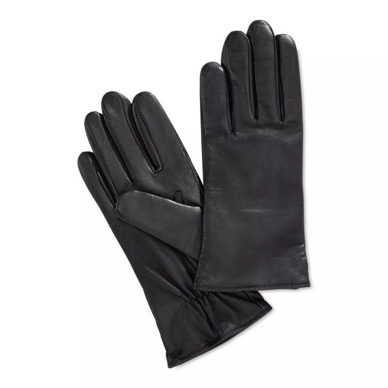 Charter Club Women’s Black Tech Palm Leather Gloves |Charter Club In Lebanon