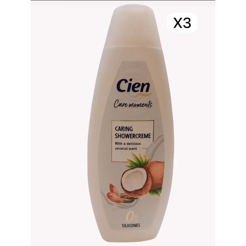 Cien Caring Shower Creme With Coconut Scent 300ml