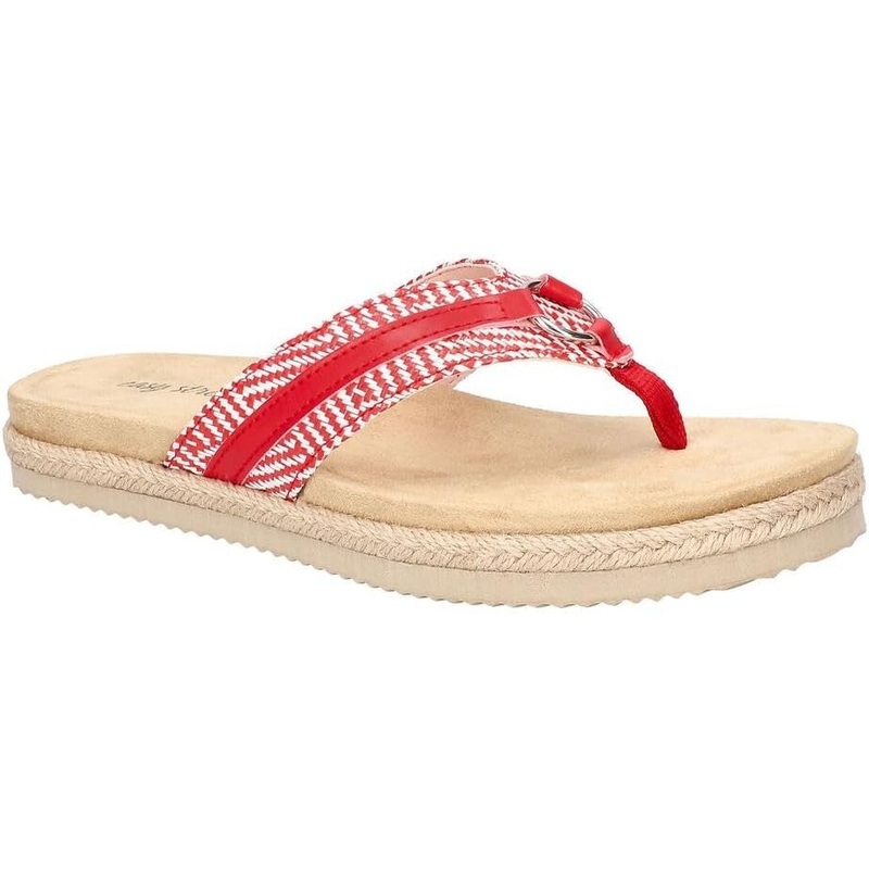 Easy Street Women’s Red Starling Flat Slipper |Easy Street  In Lebanon