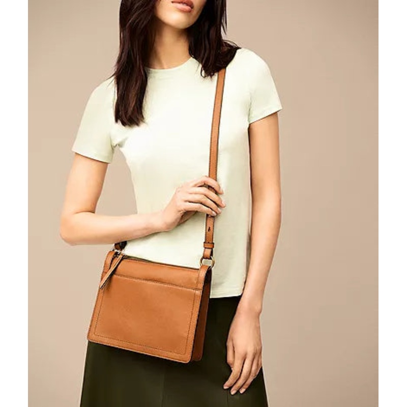 Fossil Women’s Camel Crossbody | Fossil In Lebanon