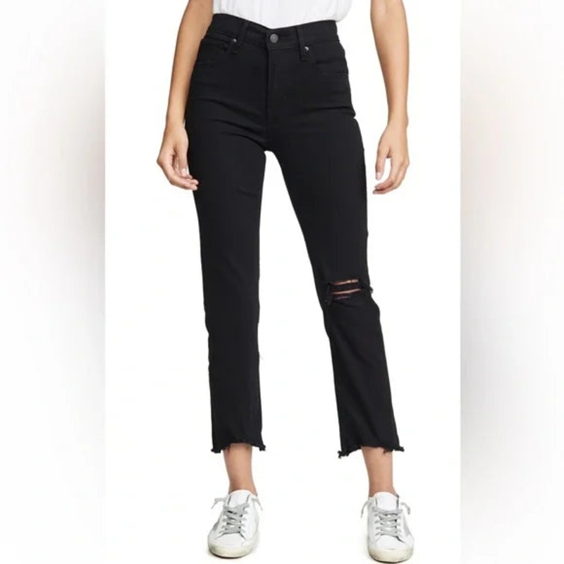 Levi’s Women’s 724 Washed Black Straight Crop Jean  |Levi’s  In Lebanon