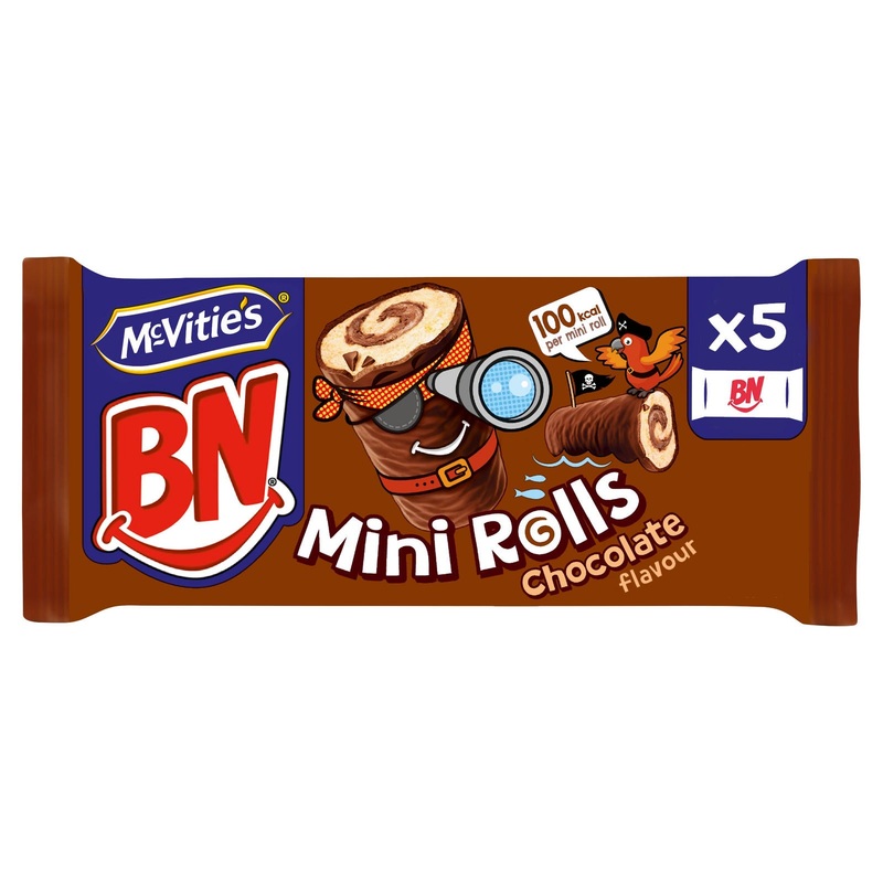 McVitie’s BN Mini Rolls Chocolate flavour 5 pack