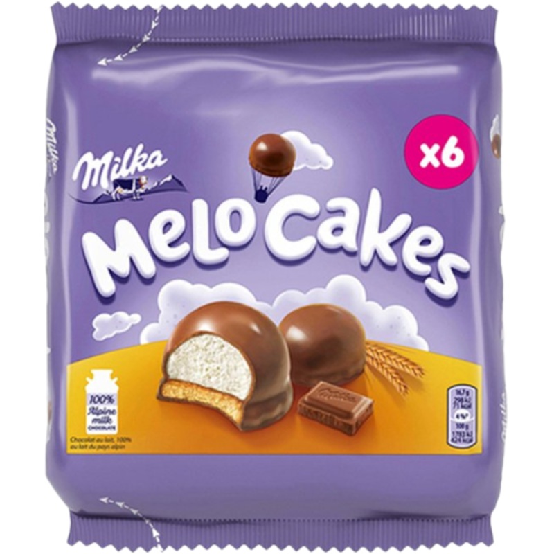 Milka Melo Cakes 6pcs 100g | Milka In Lebanon