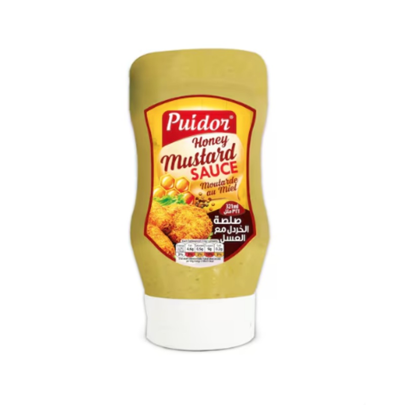 Puidor Honey Mustard Sauce 321ml | Puidor In lebanon