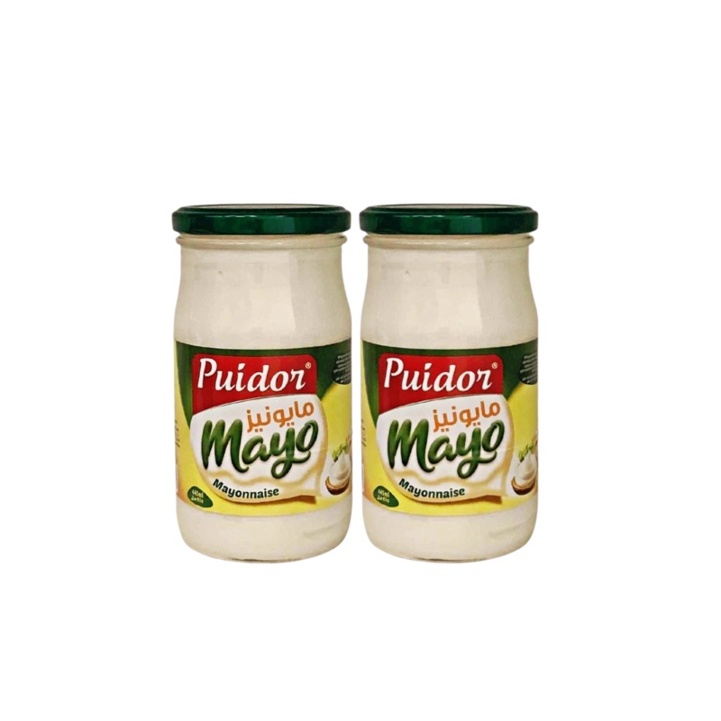 Puidor Mayonnaise 445ml + Puidor Mayonnaise445ml (-15% Free) | Puidor In Lebanon